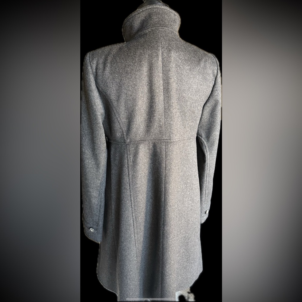 Zara Woman size Small military grey wool jacket with buttons. Great condition! - Picture 3 of 7